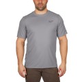 Milwaukee 414G-M - WORKSKIN Light Shirt Short  Sleeve Grey - M