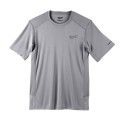 Milwaukee 414G-2X - WORKSKIN Light Shirt Short  Sleeve Grey - 2XL