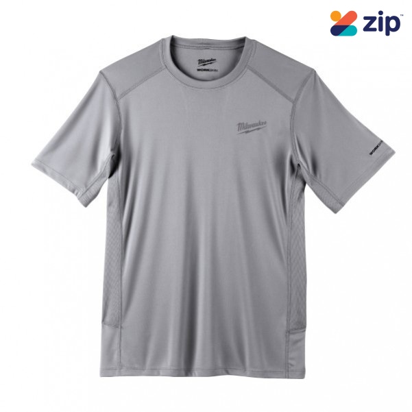 Milwaukee 414G-M - WORKSKIN Light Shirt Short  Sleeve Grey - M