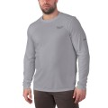 Milwaukee 415G-S - WORKSKIN Light Shirt Long Sleeve Grey - S Workwear Shirts