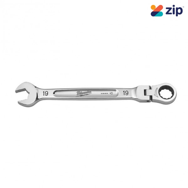Milwaukee 45969619 - 19mm Metric Flex Head Ratcheting Combination Wrench Wrenches