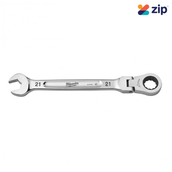 Milwaukee 45969621 - 21mm Metric Flex Head Ratcheting Combination Wrench Wrenches