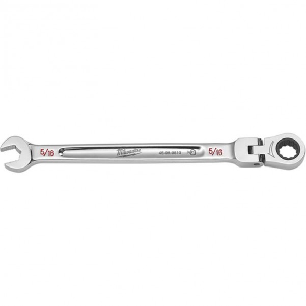 Milwaukee 45969810 - 5/16” SAE Flex Head Ratcheting Combination Wrench