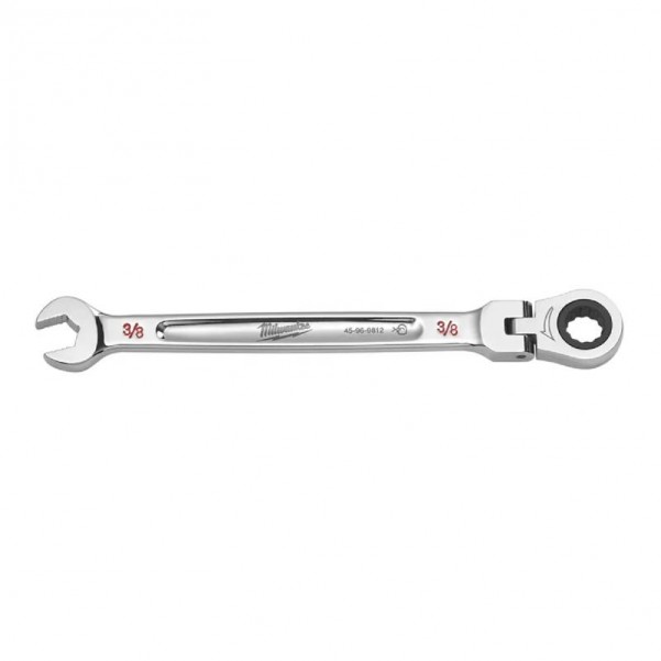 Milwaukee 45969812 - 3/8” SAE Flex Head Ratcheting Combination Wrench Spanners