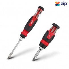 Milwaukee 48222905 - 2 Piece 14-in-1 Ratcheting Multi-bit & 8-in-1 Ratcheting Compact Multi-bit Screwdriver Set