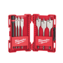  Milwaukee 48270147 - 7pce Timber Spade Bit Set