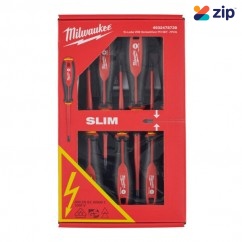 Milwaukee 4932478739 - 7pce 1000V VDE Screwdriver Set