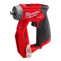 Milwaukee M12FDDXKIT202B - 12V 1/4'' Li-ion Cordless Fuel Installation Drill Driver Kit