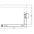 Mitaco ND1000 - U Shape Industrial Mobile Floor Pallet Scale - 1000kg Capacity