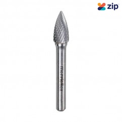 Morrisflex CBSG3 - 3/8'' x 3/4'' Pointed Tree Shape Carbide Burr