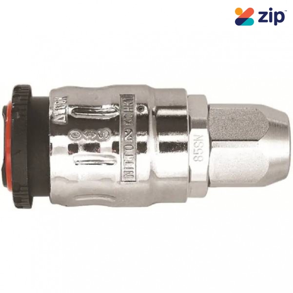 NITTO NCFBH85SN - Full Blow Cupla Ø8.5 x Ø12.5 Aluminum Urethane Hose Socket Air Tool Accessories 