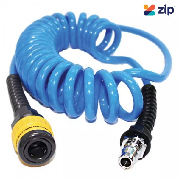 Nitto NKC-603B - Kohki 6.5mm X 10mm X 2m Cupla Coil Hose Air Hoses & Fittings