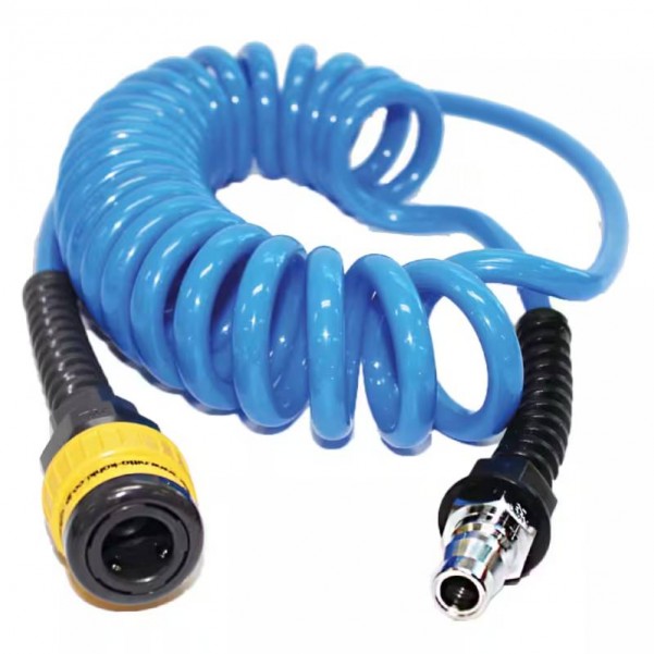 Nitto NKC-607B - Kohki 6.5mm X 10mm X 6m Cupla Coil Hose Air Hoses & Fittings