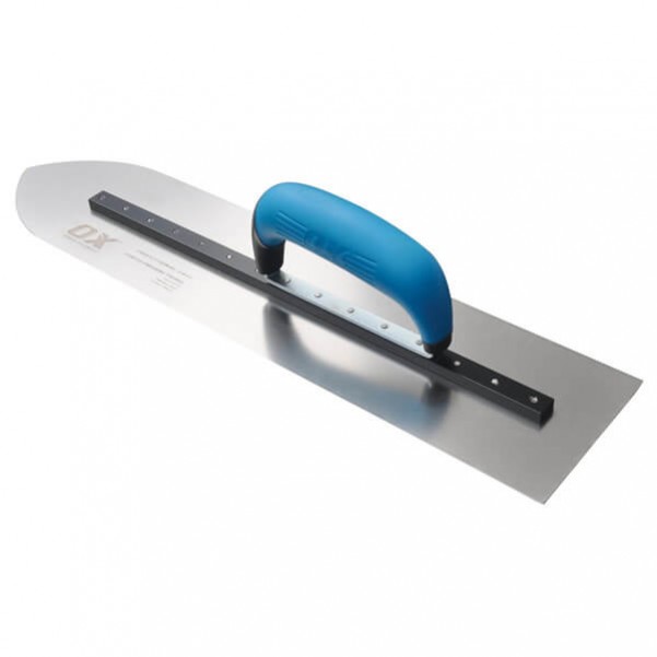 OX-Tool OX-P014609 - 100mm x 355mm Professional S/S Pointed Finishing Trowel Concrete Hand Tools