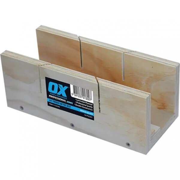 OX-Tools OX-P023201 Professional Wooden Mitre Box  Concrete Hand Tools