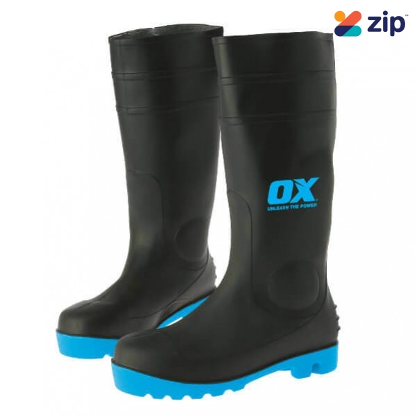 OX Steel OX-S242409 - Toe Safety Gumboots, Size 9