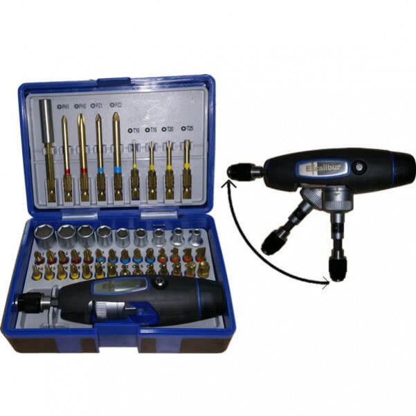 Excalibur 02831 - 48 Piece Driver Bit & Socket Set - Torx & Phillips Socket Sets