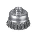 PFERD 133873 - 65mm (2-3/4") M14/M10 Universal Line Carbon Steel Twist Knot Wire Cup Brush 47701009 