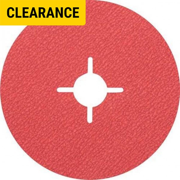Pferd 64182125 - Pk25 125mm 120G Ceramic Sanding Discs Sanding Discs, Papers & Wheels