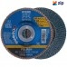 PFERD PFC 125 Z 40 PSF - 125mm 40-Grit Polifan Steellox Zirconia Angled Flap Disc 67770124