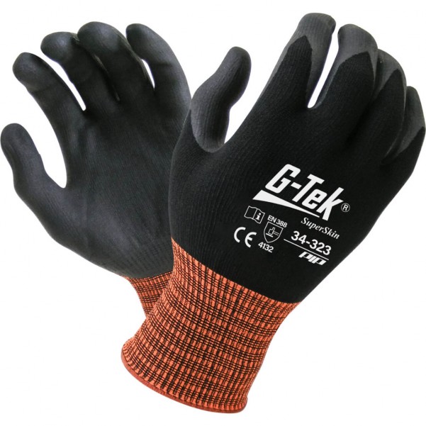 PIP 34-323/3XL - Size 3XL GuardTek SuperSkin High Dexterity Work Glove Gloves