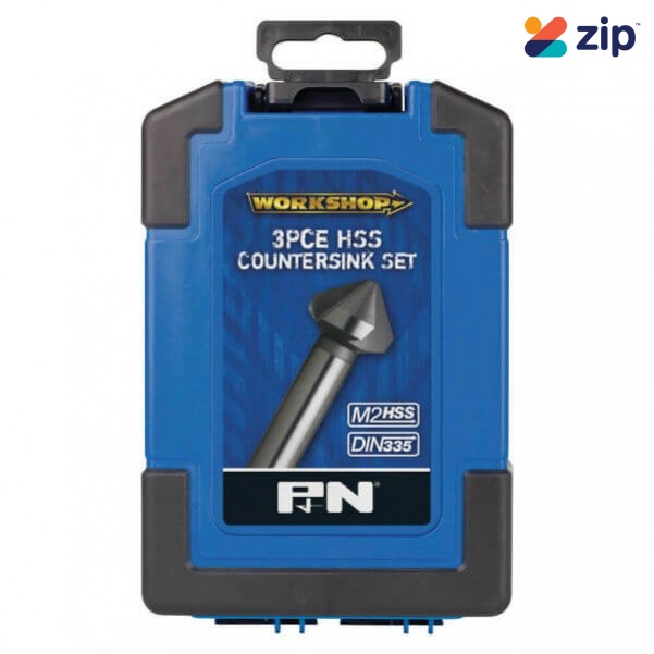 P&N 107CS0003 - 3 Piece HSS Countersink Drill Bit Set