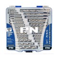 P&N 165399200 - 200 Piece 1-12mm & 5/64-1/2Inch Metric & Imperial Hss-Bright Jobber Drill Set  