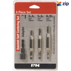 P&N 1714000 - 4 Piece Self Centering Drill Bit Set