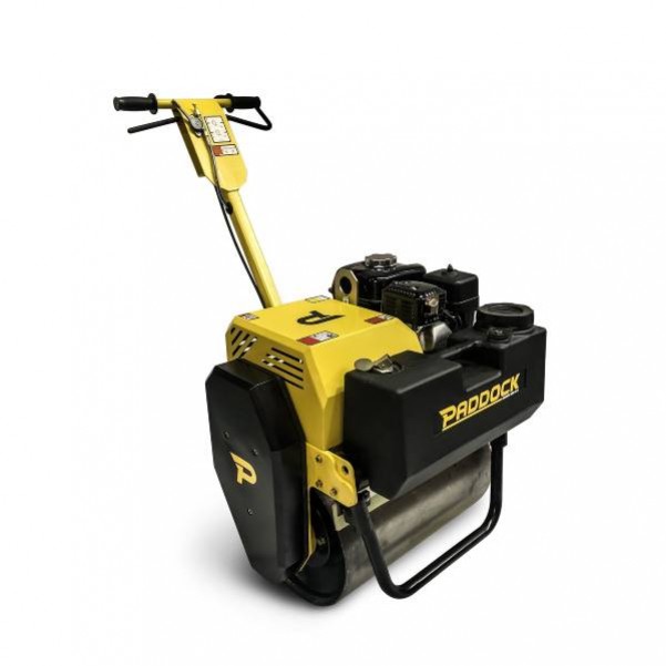 Paddock SDR0060 - 5.5HP Honda Single Drum Walk-Behind Vibratory Roller Ramming & Compacting