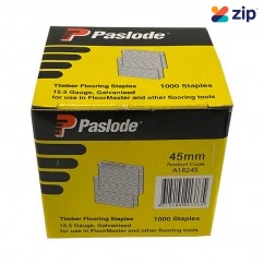 Paslode A18245/1 - 45mm Electro Galv Floormaster Staples Suits Paslode Floormaster A18200 - Pack of 1000