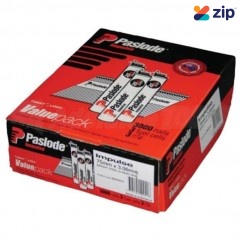 Paslode B20547V - 75mm 3000 Piece Box Framing Nails and 3 Fuel Cells