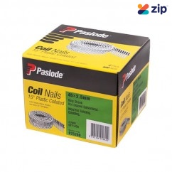 Paslode B25260 - 45 x 2.5mm Ring Hot Dipped Galvanised Plastic Collated Coil Nails 2Pack