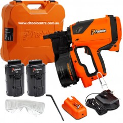 Paslode IM50S - 7.4V 2.0Ah Li-ion Impulse Coil Master Nail Gun Combo Kit B40001