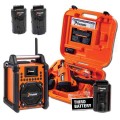 Paslode S20W20 - 7.4V 2.0Ah Li-ion PowerVent Impulse Nailer with Jobsite Charger Radio Combo Kit