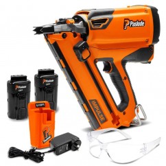 Paslode S20W24 - 7.4V Li-ion PowerVent Impulse Nailer with Jobsite Charger Radio Combo Kit