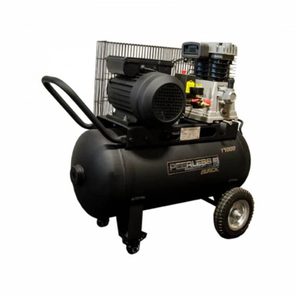 Peerless PB17000 - Portable Single Phase Belt Drive Air Compressor Single Phase Air Compressors