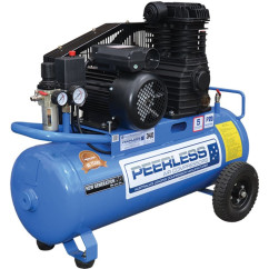Peerless P20HF - P20 High Flow Portable Single Phase Belt Drive Air Compressor