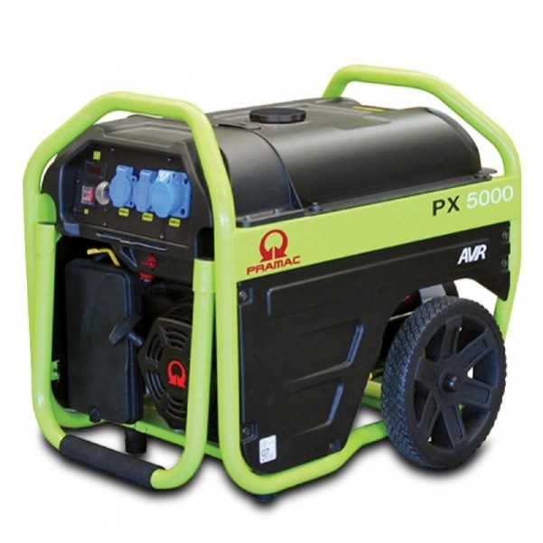 Pramac PX5000 - 4.2kVA 230V 27L Single Phase AVR Petrol Portable Generator 