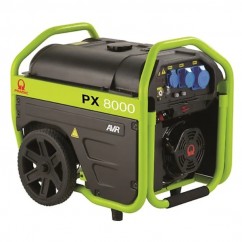 Pramac PX8000 - 6kVA 230V 27L Single Phase Electric Start Petrol Generator