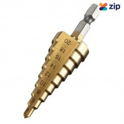 ProAmp PRO STEP 4-20 mm HSS Tin coated Step Drill Bit