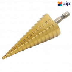 ProAmp PRO STEP 4-32 mm HSS Tin Coated Step Drill Bit