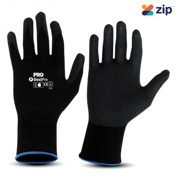 ProChoice BNNL-8 - Size 8 DexiPro Breathable Nitrile on Nylon/Lycra Liner Gloves Gloves