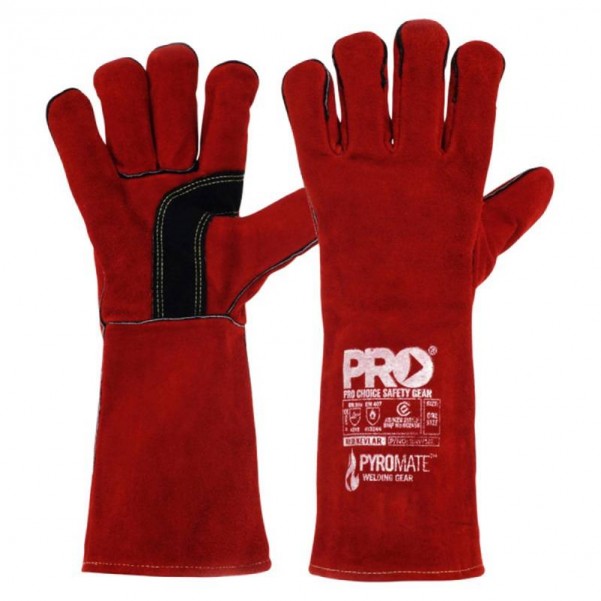ProChoice BRW16E - Pyromate Red Kevlar Welding Gloves