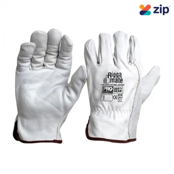 Prochoice CGL41NXL - Gloves Rigger Leather XL Cow Grain Riggamate