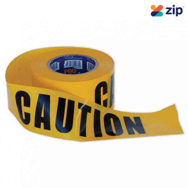 ProChoice CT10075 -100m x 75mm Yellow/Black Caution Tape Construction Consumables