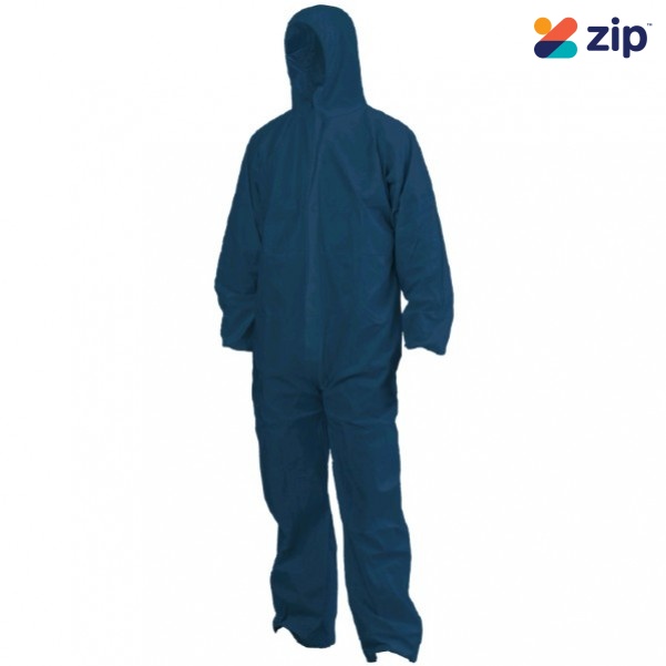Prochoice DOBXL - Extra Large Blue BarrierTech Disposable General Purpose Coveralls
