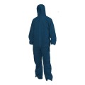 Prochoice DOBSMSXL - Extra Large Blue BarrierTech Disposable SMS Coveralls