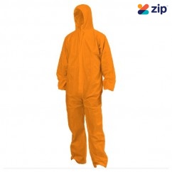 Prochoice DOOSMS3XL - 3XL Orange BarrierTech Disposable SMS Coveralls