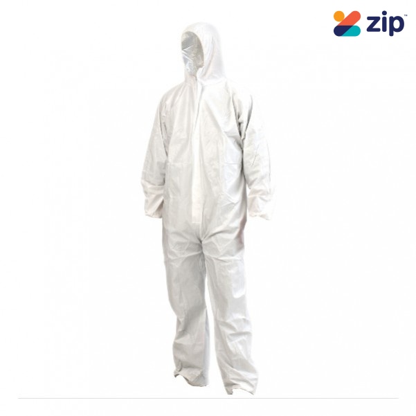 Prochoice DOWM - Medium White BarrierTech Disposable General Purpose Coveralls