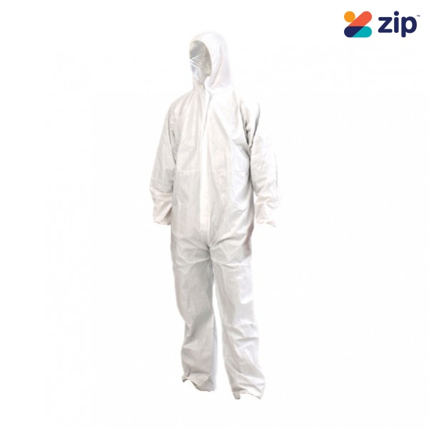 Prochoice DOWPM - Medium White BarrierTech Disposable Provek Coveralls